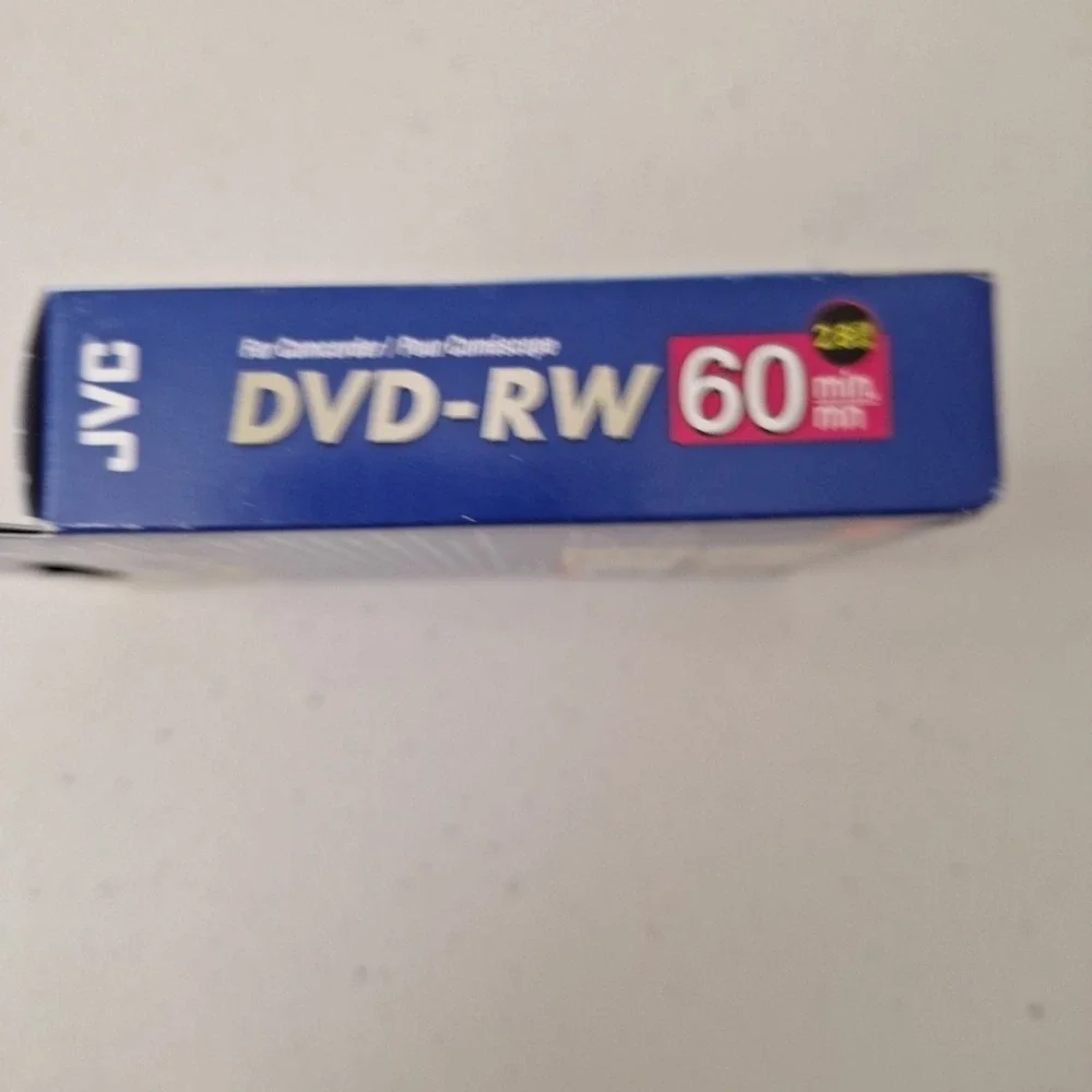 JVC DVD-RW 60 Min 2.8GB/Go‎ Set of 10 - NEW SEALED